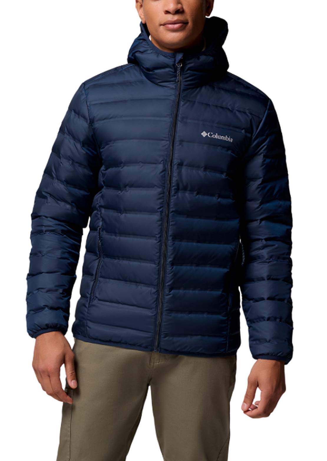 Columbia Men's Lake 22 II Down Hooded Jacket Collegiate Navy