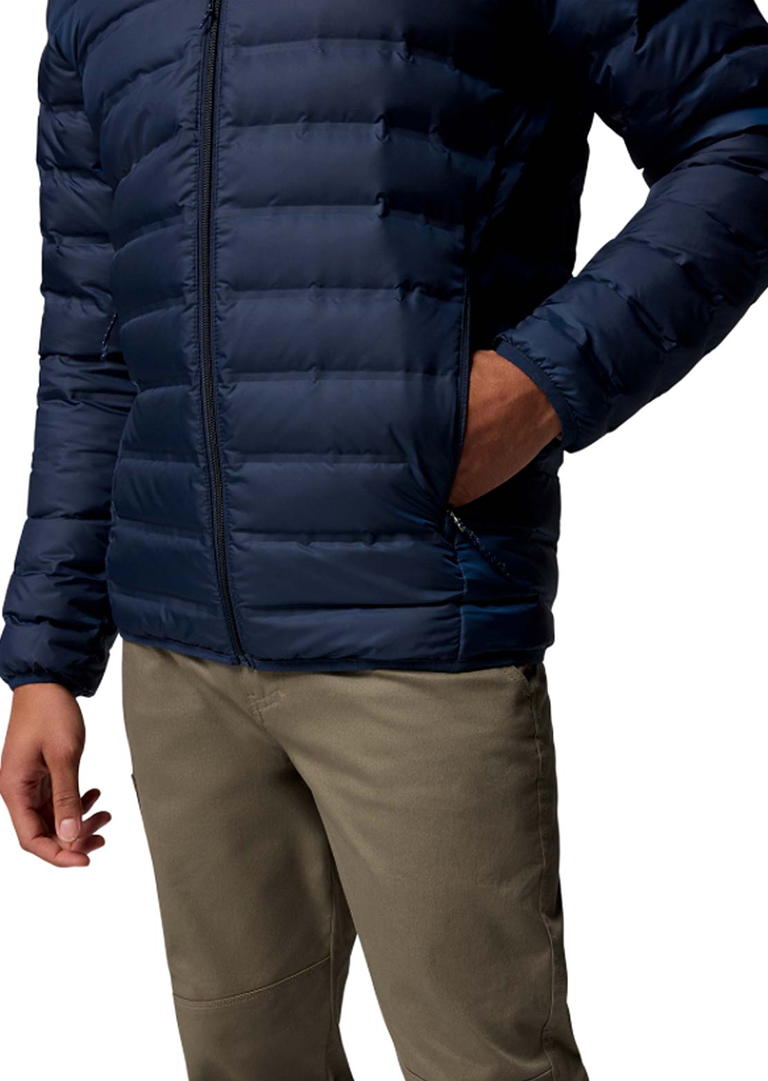 Columbia Men's Lake 22 II Down Hooded Jacket Collegiate Navy