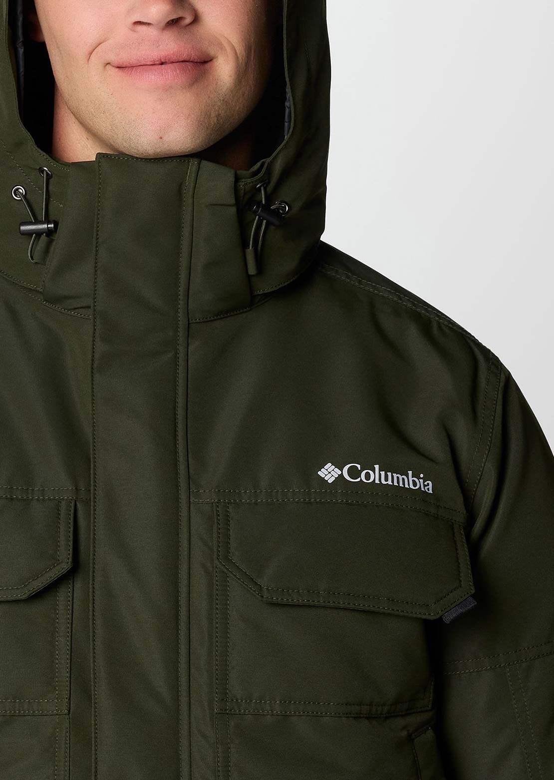Columbia Men&#39;s Landroamer II Down Parka Greenscape