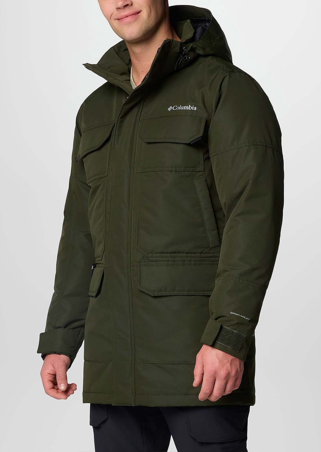 Columbia Men&#39;s Landroamer II Down Parka Greenscape