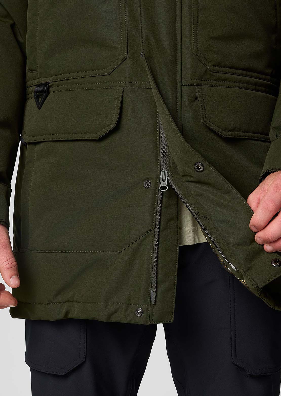 Columbia Men&#39;s Landroamer II Down Parka Greenscape