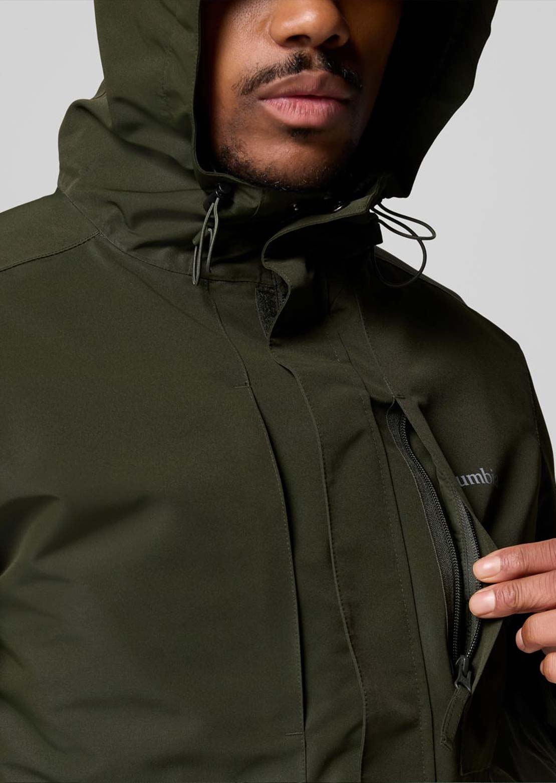Columbia Men's Landroamer Interchange Shirt Jacket Greenscape