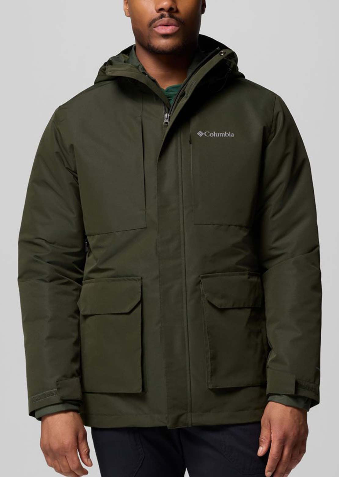Columbia Men's Landroamer Interchange Shirt Jacket Greenscape