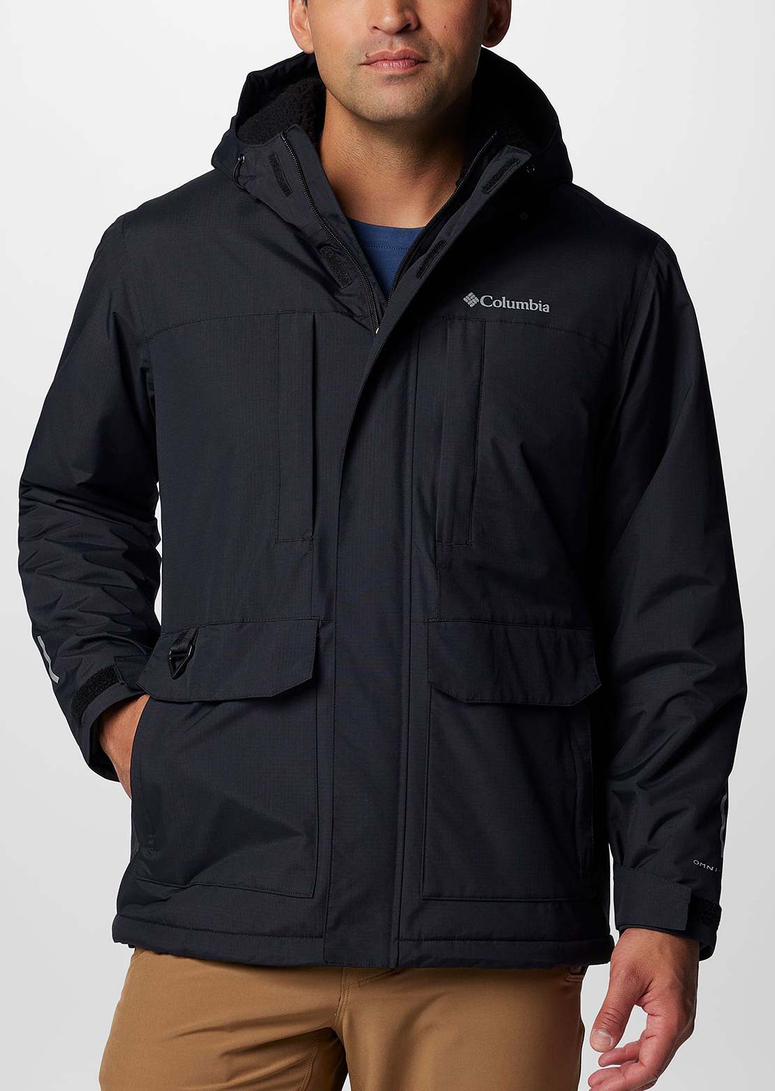 Columbia Men's Landroamer Sherpa Lined Jacket Black