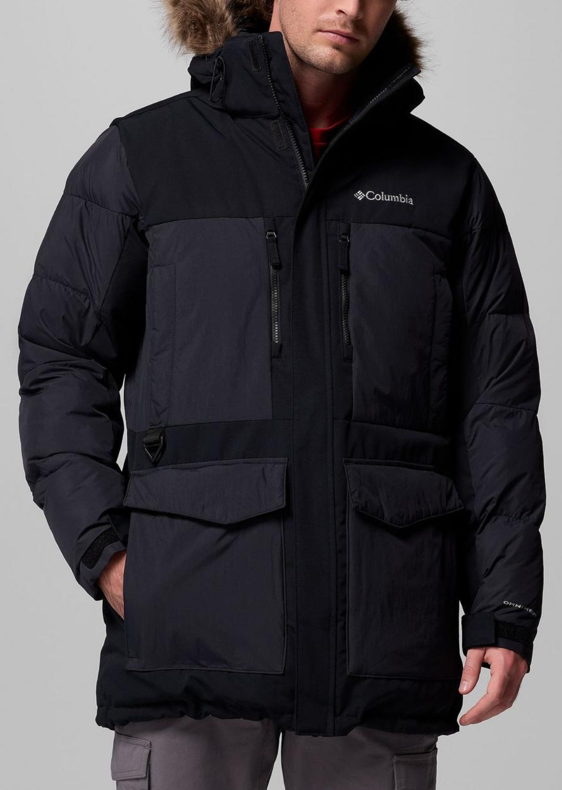Columbia Men's Marquam Peak Fusion II Parka Jacket Black