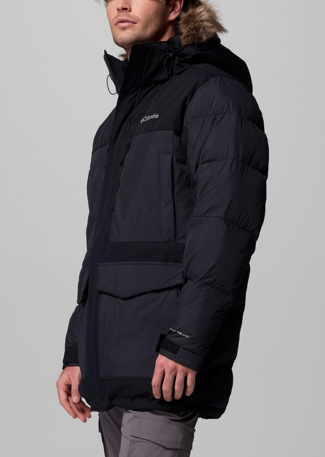 Columbia Men's Marquam Peak Fusion II Parka Jacket Black