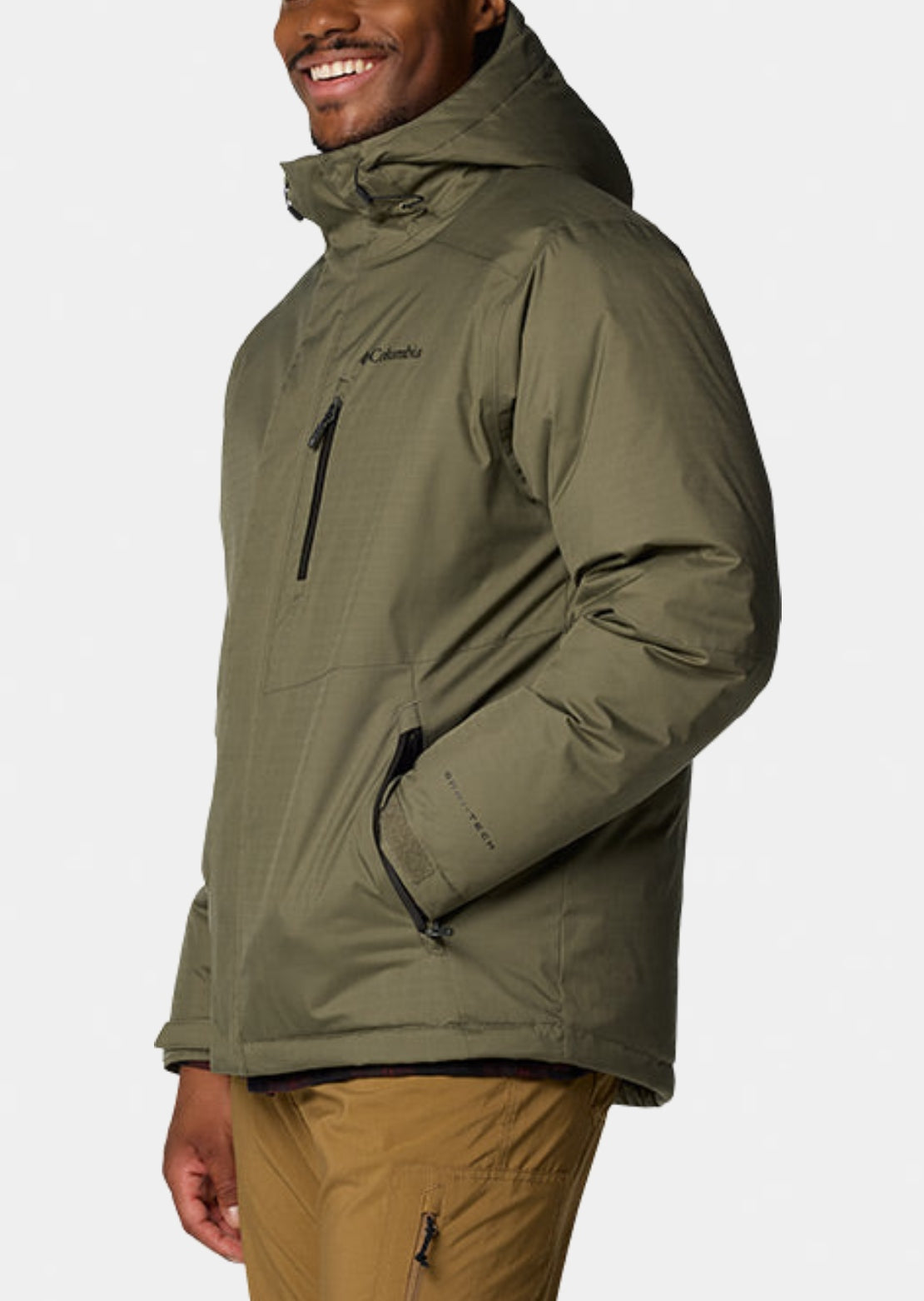 Columbia Men's Oak Harbor II Insulated Jacket Stone Green