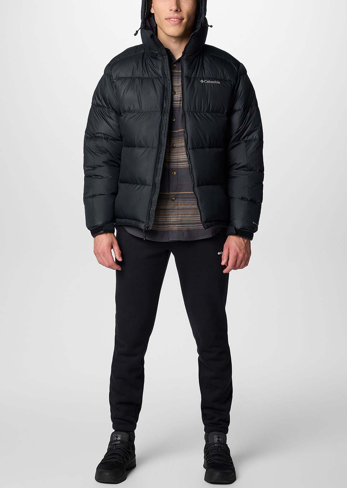 Columbia Men's Pike Lake II Hooded Jacket Black