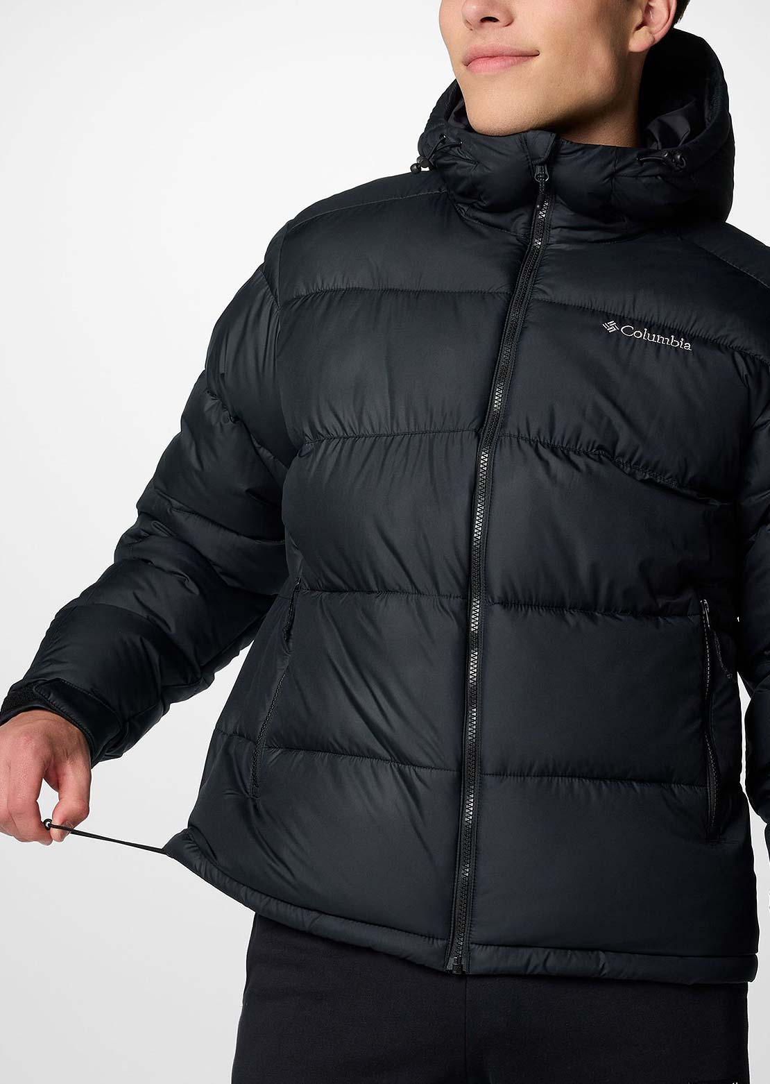 Columbia Men's Pike Lake II Hooded Jacket Black