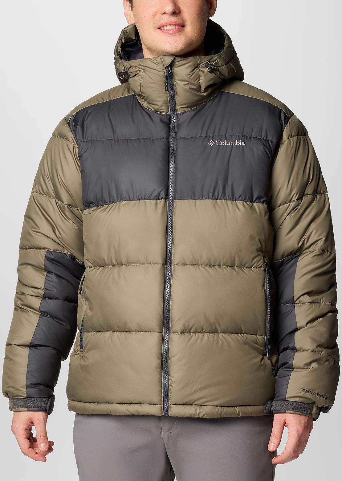 Columbia Men's Pike Lake II Hooded Jacket Stone Green