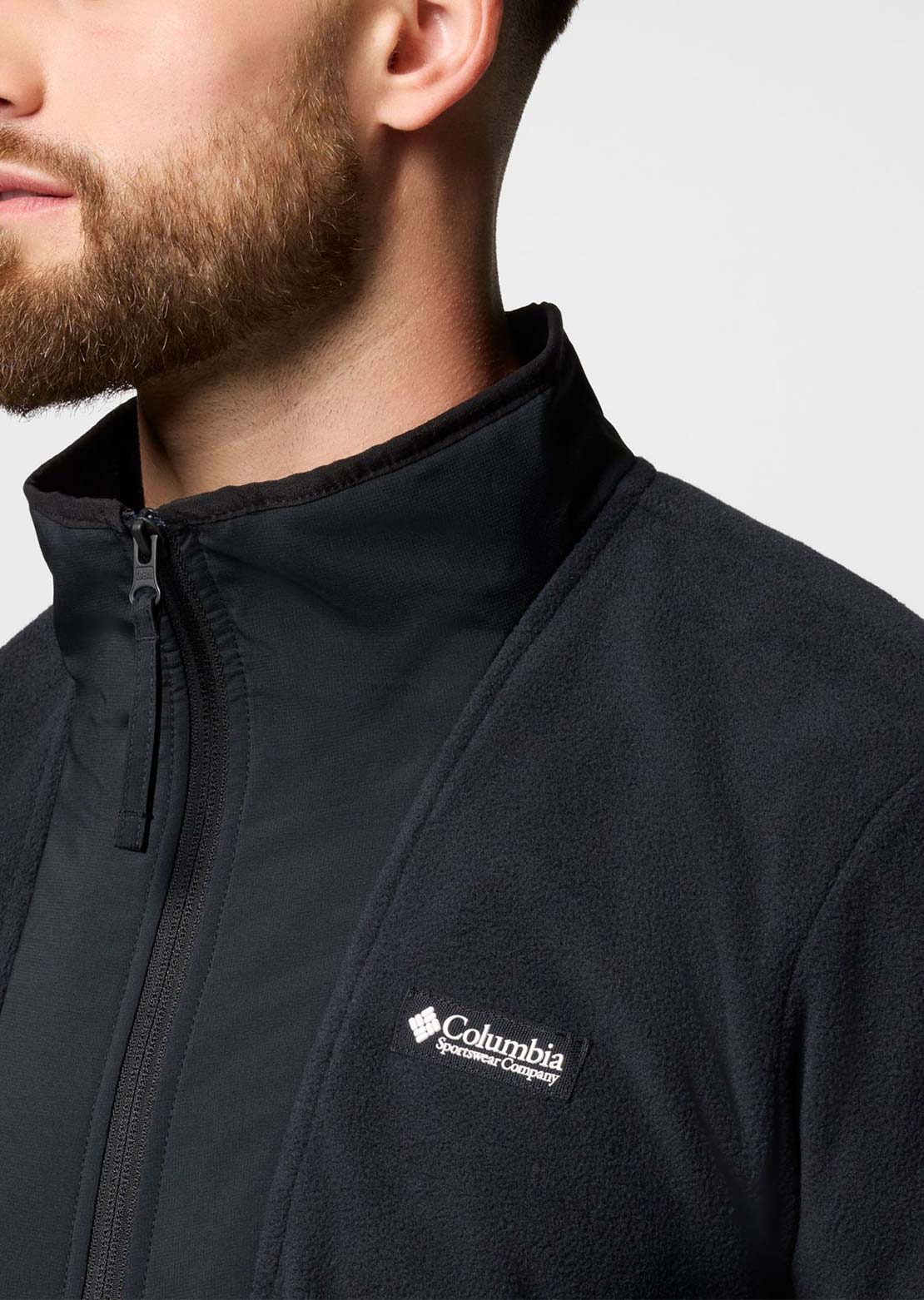 Columbia Men's Sequoia Grove Half Zip Fleece Black