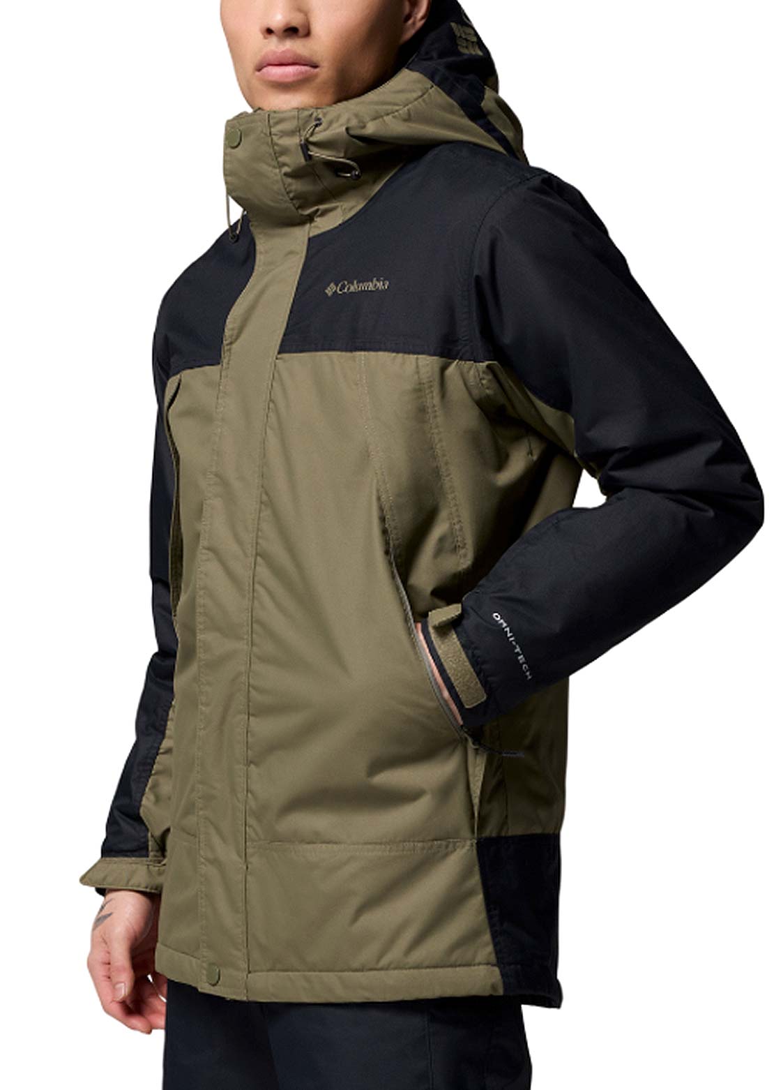Columbia Men's Shotski Jacket Stone Green/Black