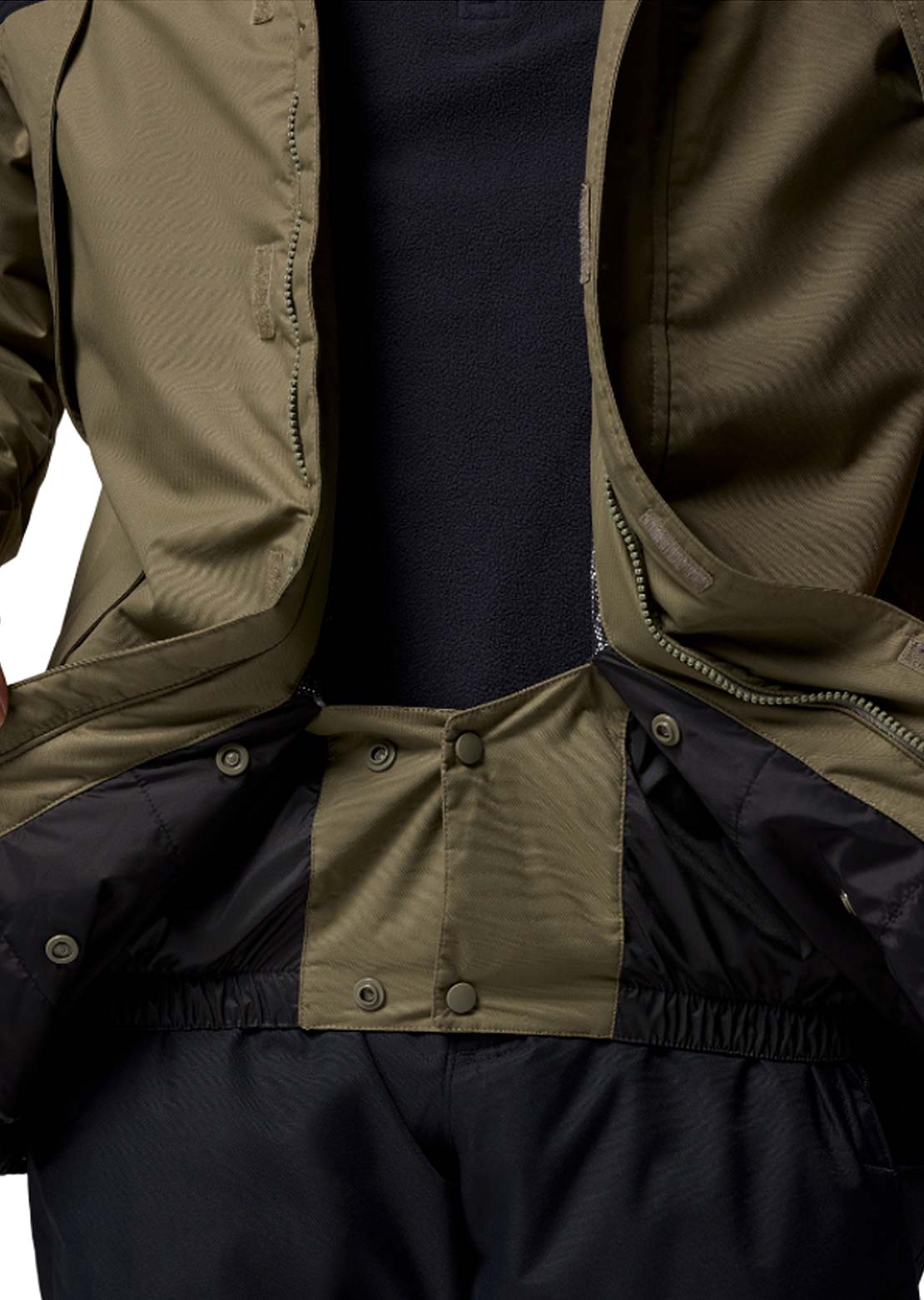 Columbia Men's Shotski Jacket Stone Green/Black