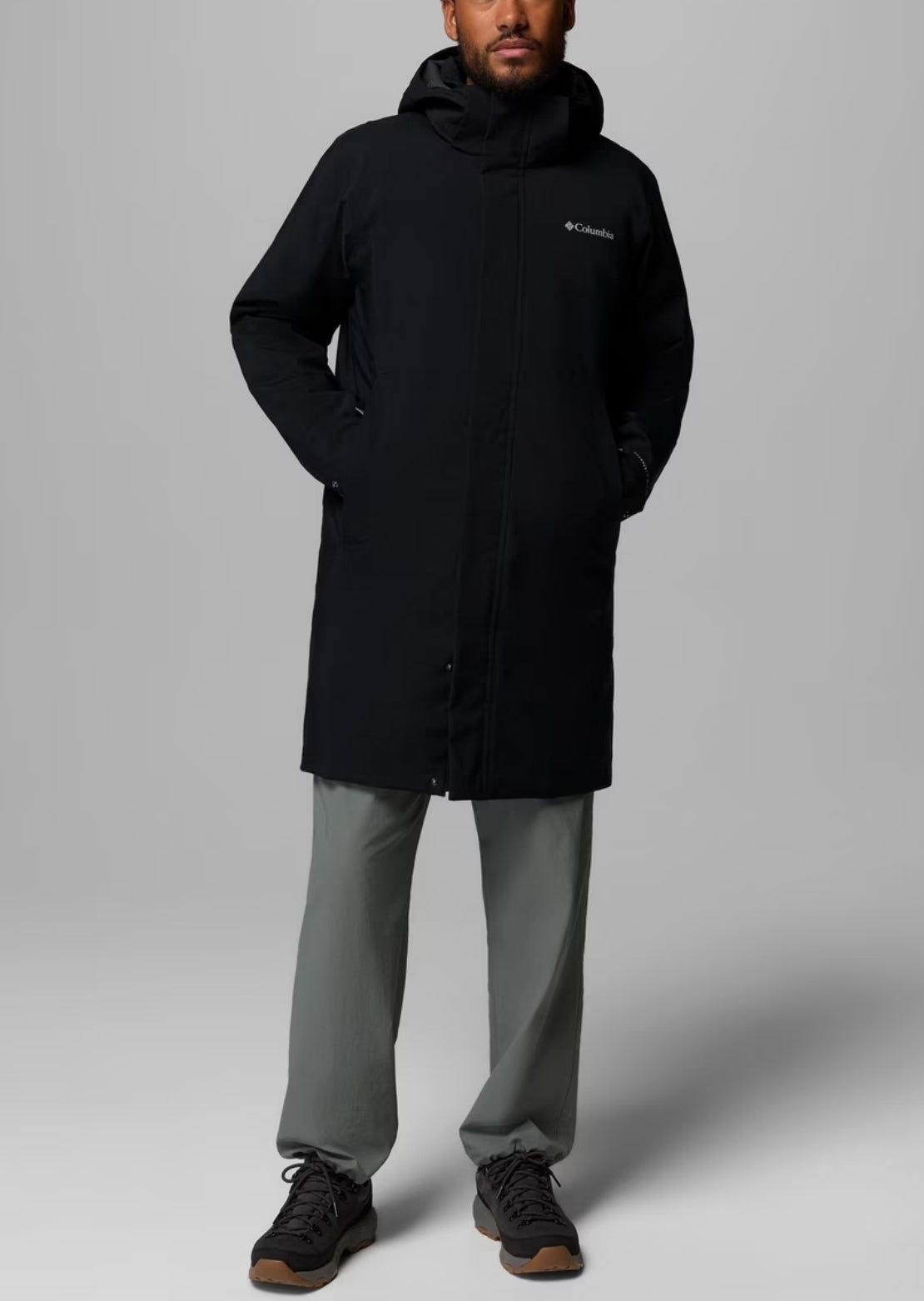Columbia Men's Street Heights Car Coat Jacket Black