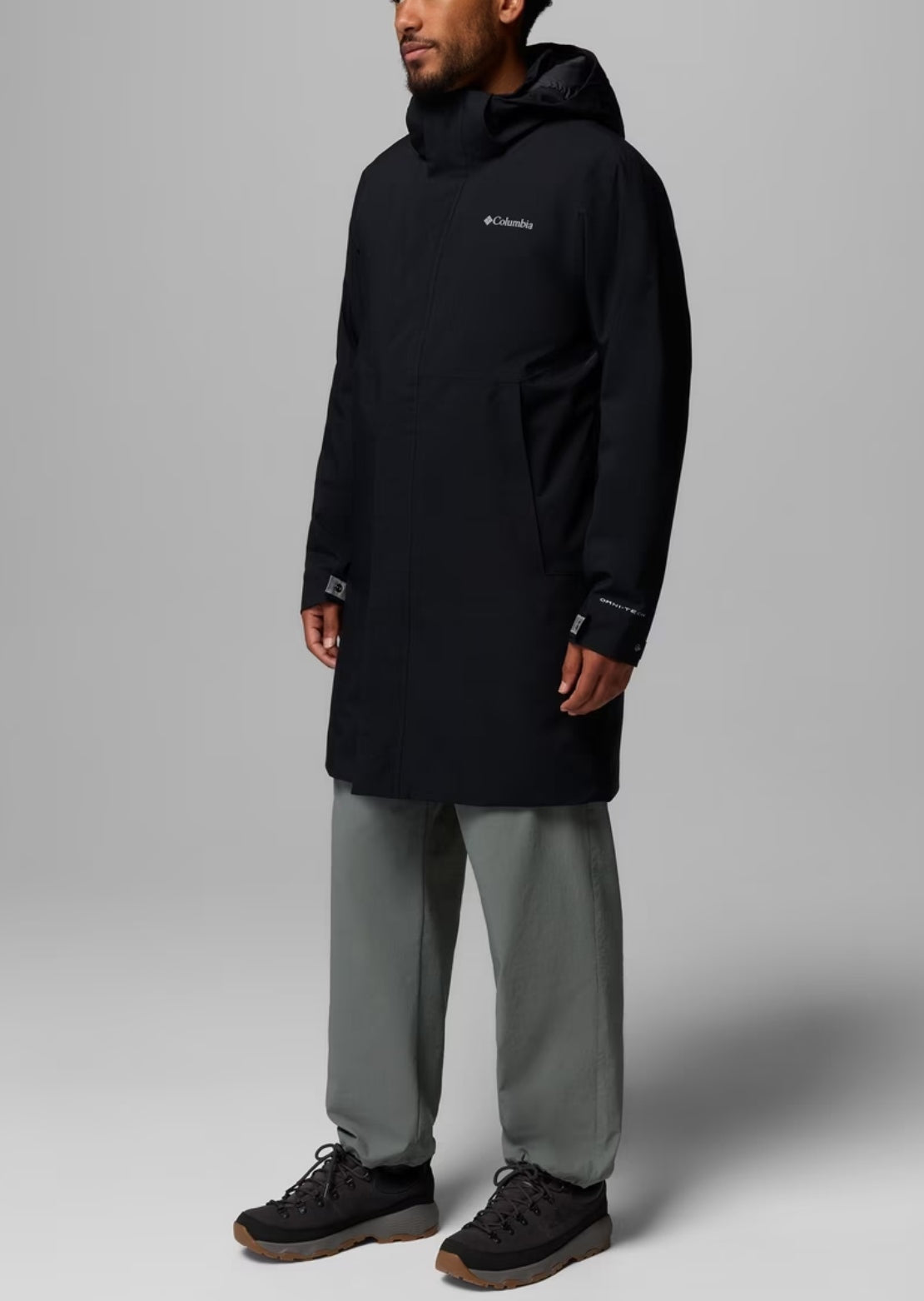 Columbia Men's Street Heights Car Coat Jacket Black