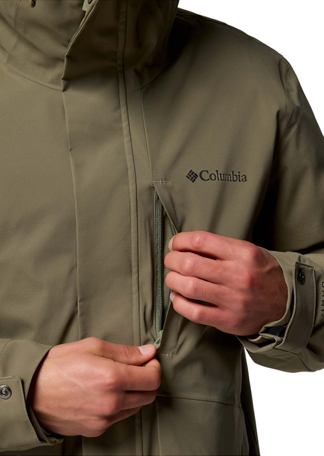 Columbia Men's Street Heights Parka Stone Green