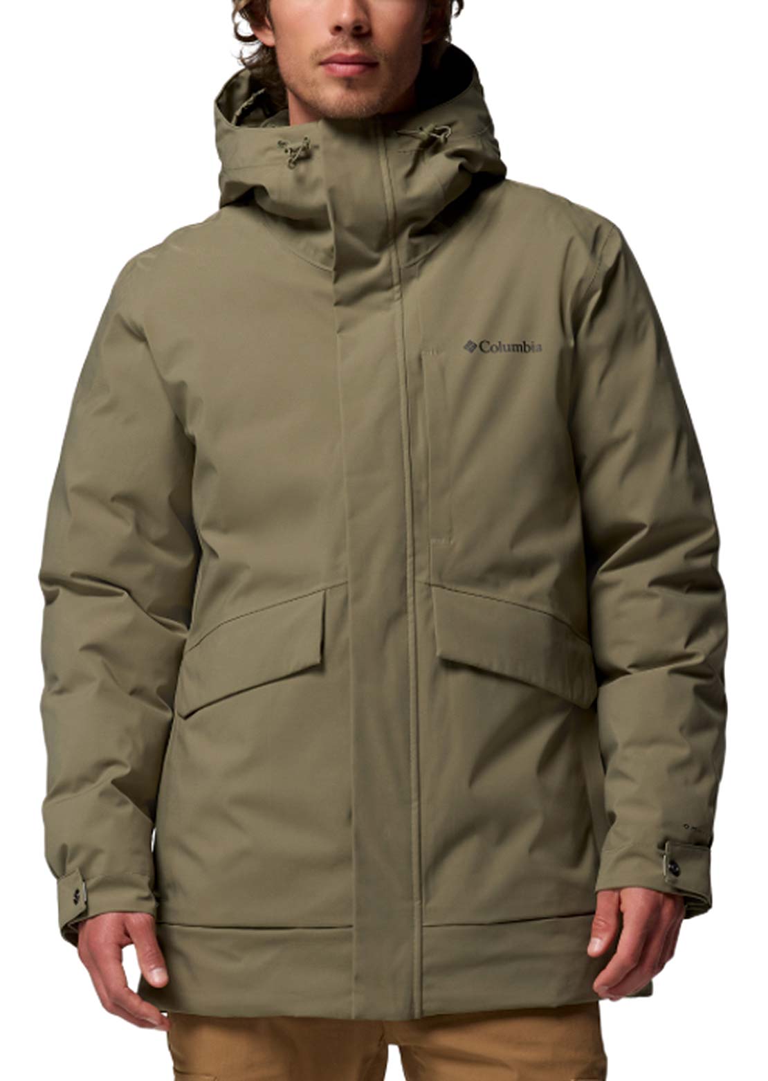 Columbia Men's Street Heights Parka Stone Green