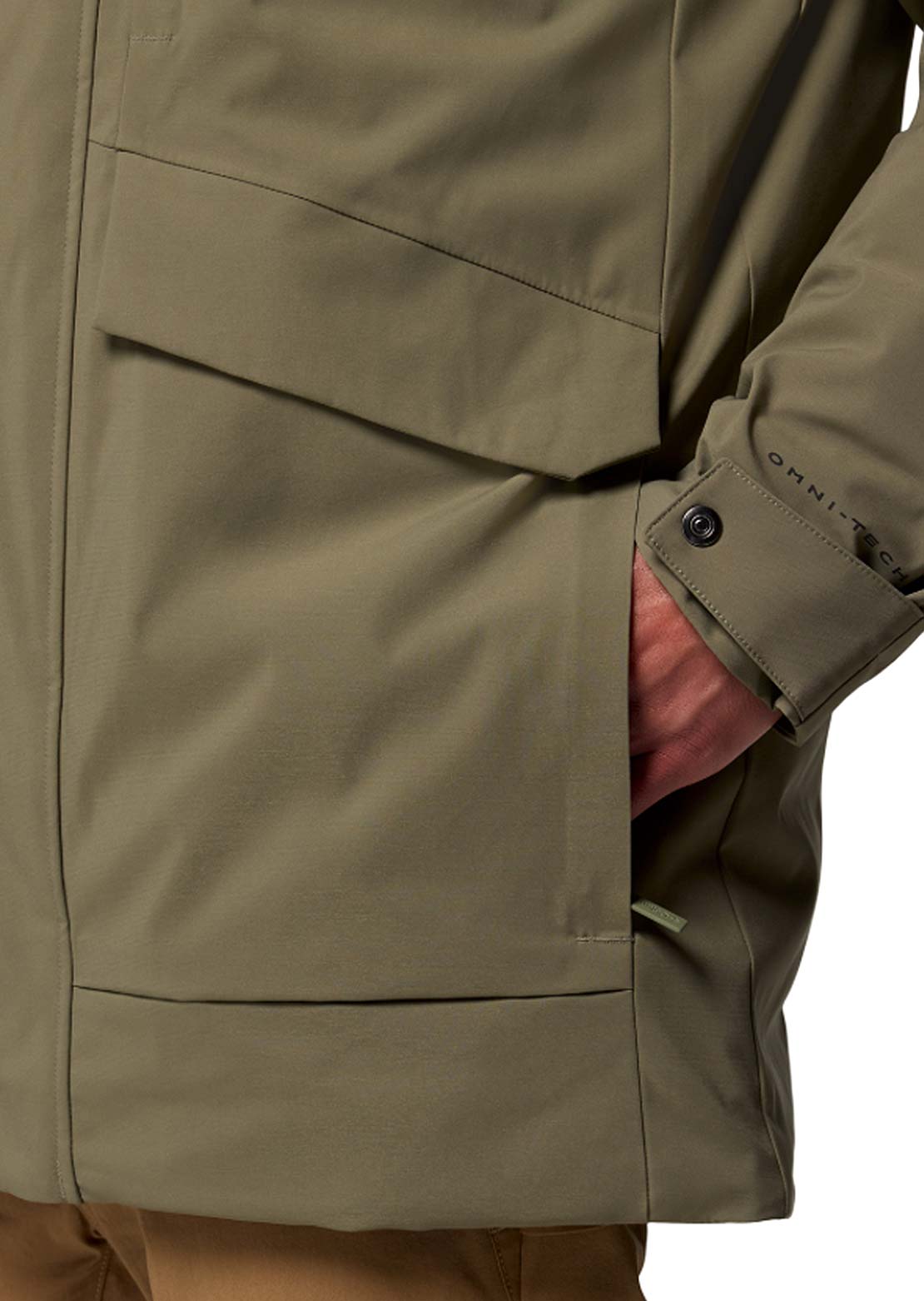 Columbia Men's Street Heights Parka Stone Green