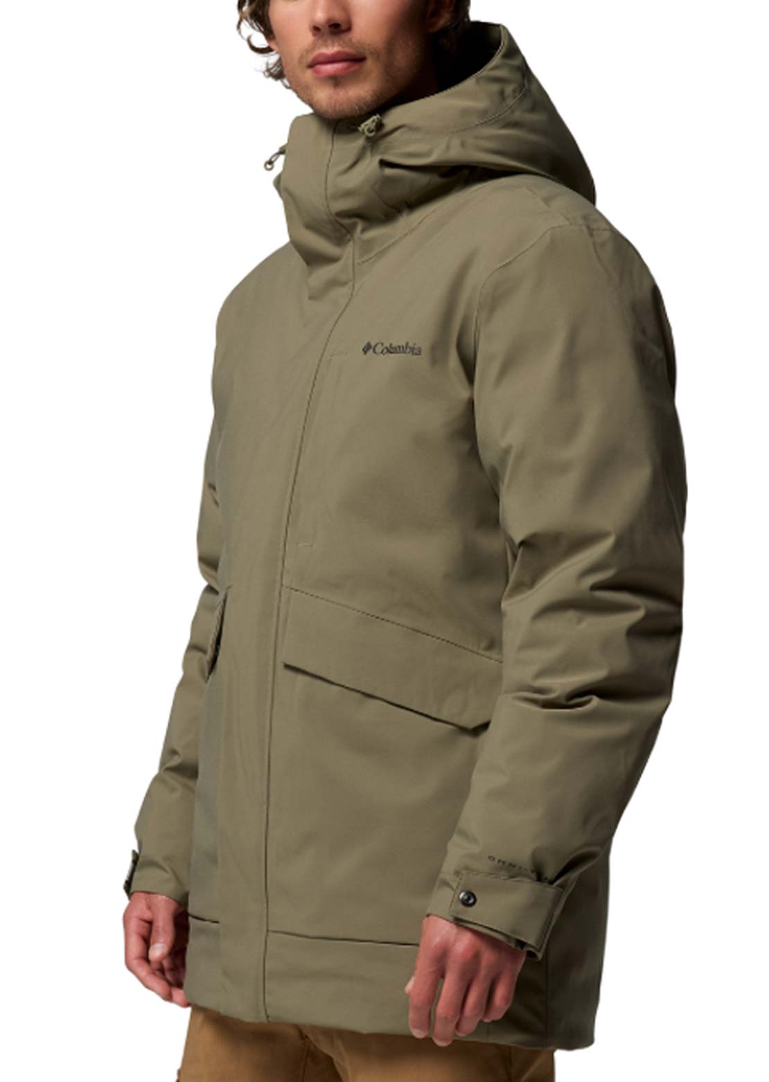 Columbia Men's Street Heights Parka Stone Green