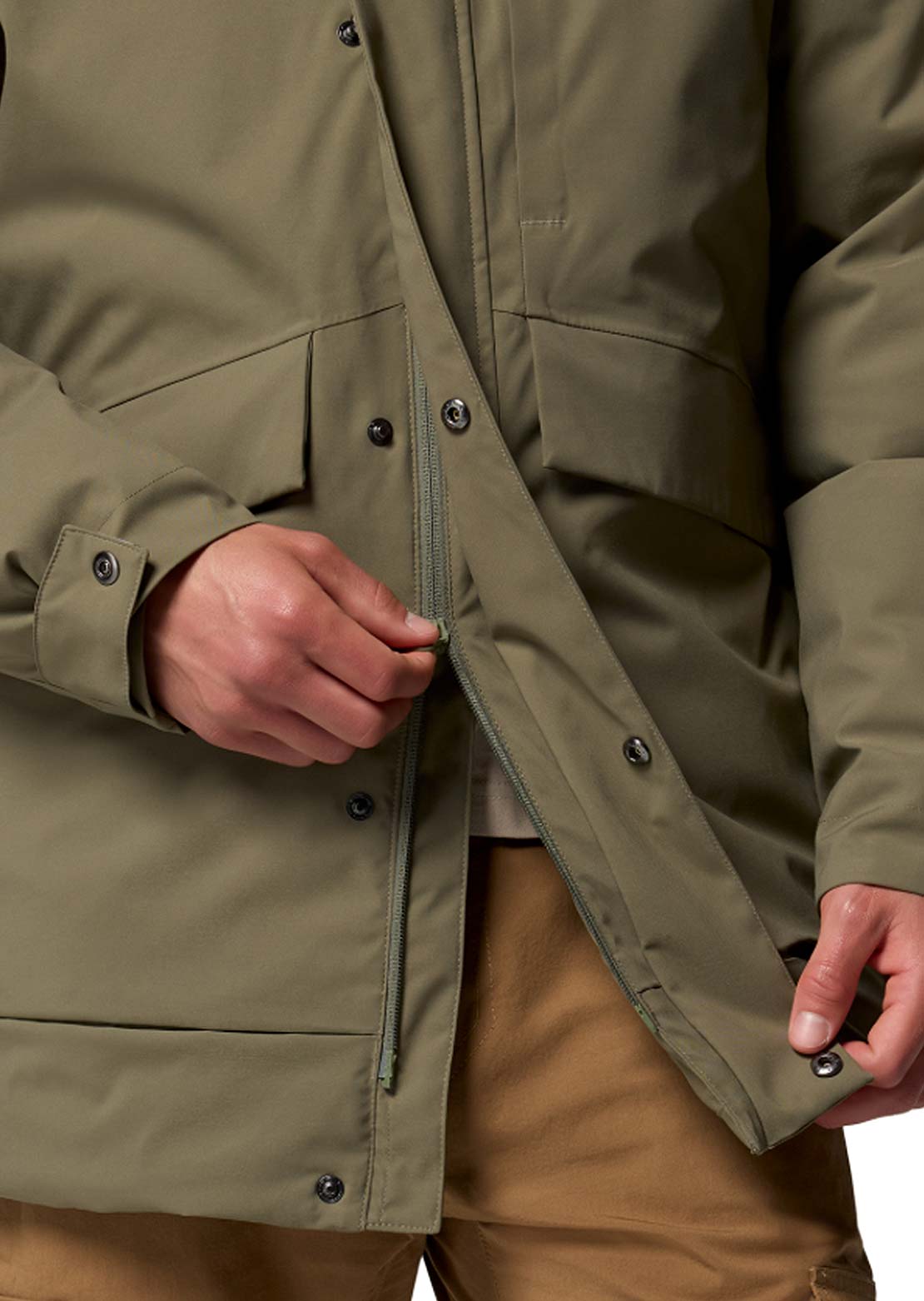 Columbia Men's Street Heights Parka Stone Green