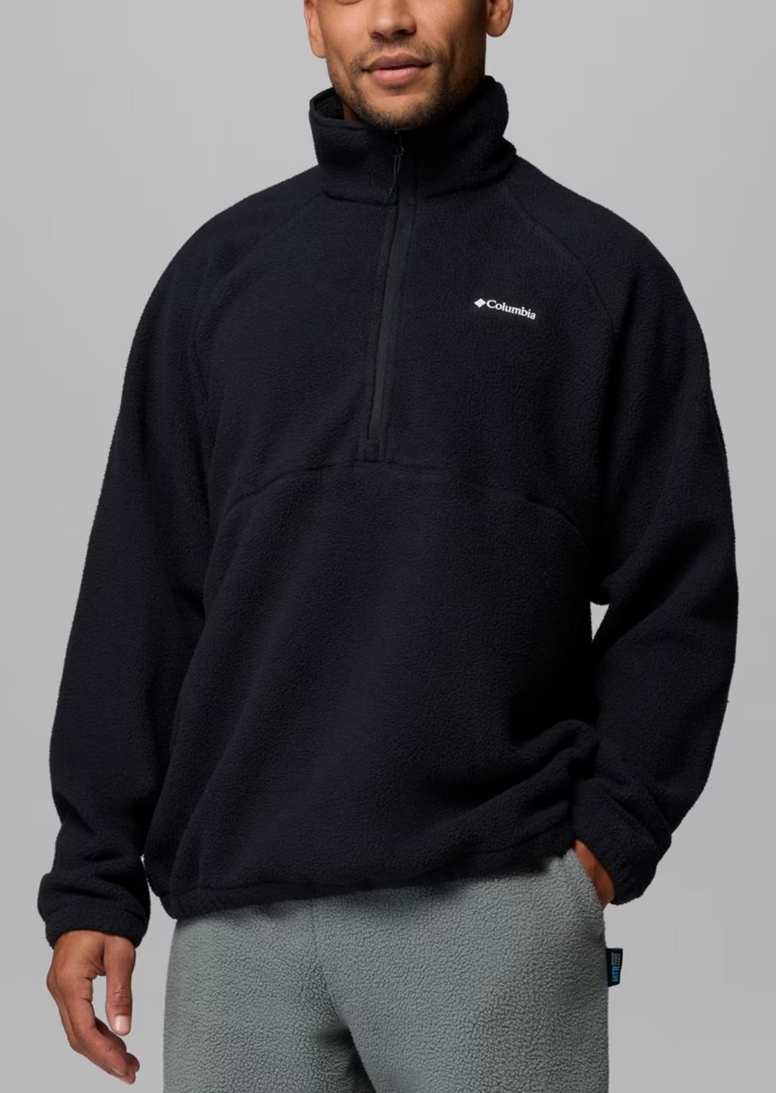 Columbia Men's Timber Crest MTR Half Zip Fleece Black