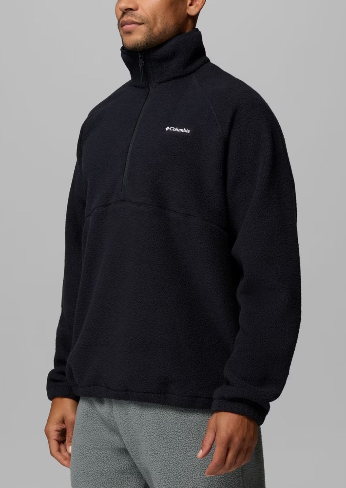 Columbia Men's Timber Crest MTR Half Zip Fleece Black