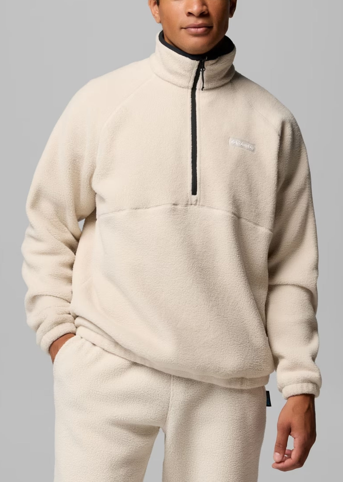 Columbia Men's Timber Crest MTR Half Zip Fleece Dark Stone