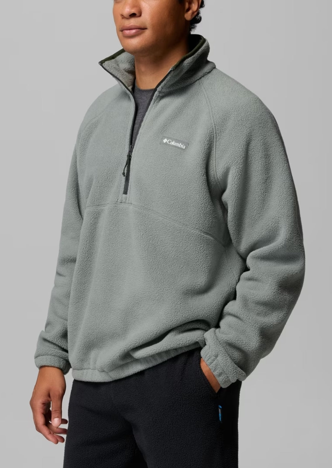 Columbia Men's Timber Crest MTR Half Zip Fleece Sedona Sage
