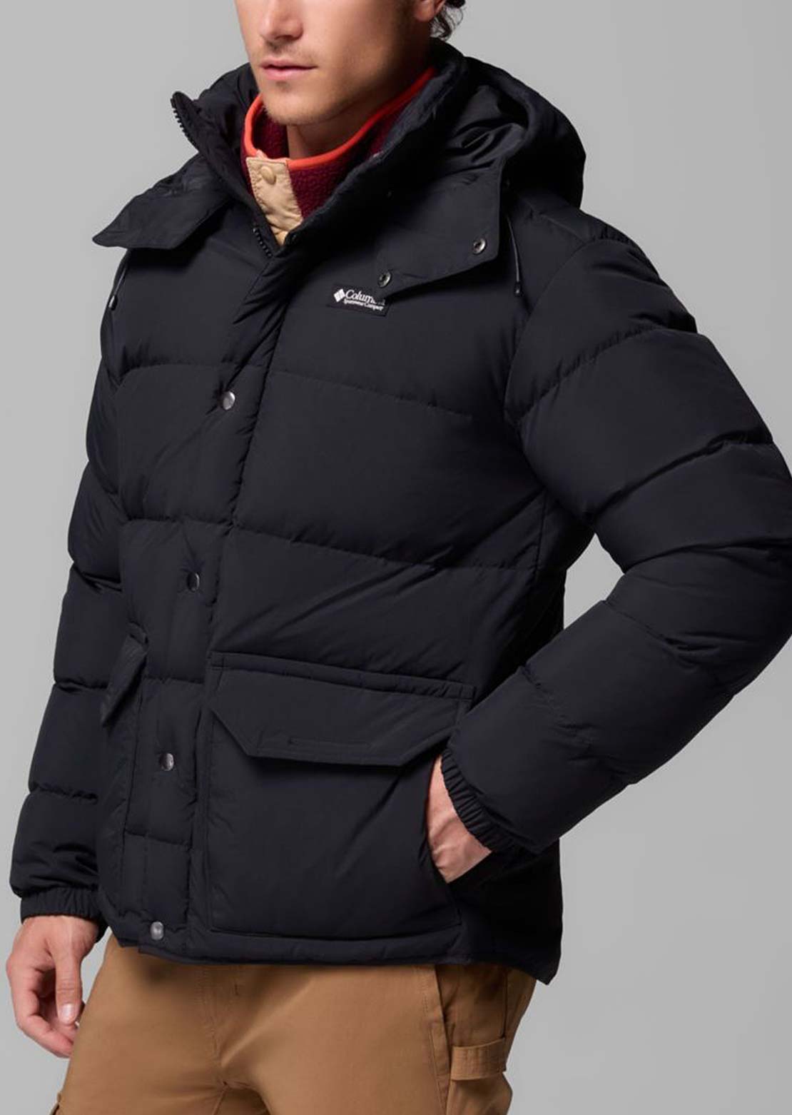 Columbia Men's Wallowa Down Hooded Jacket Black