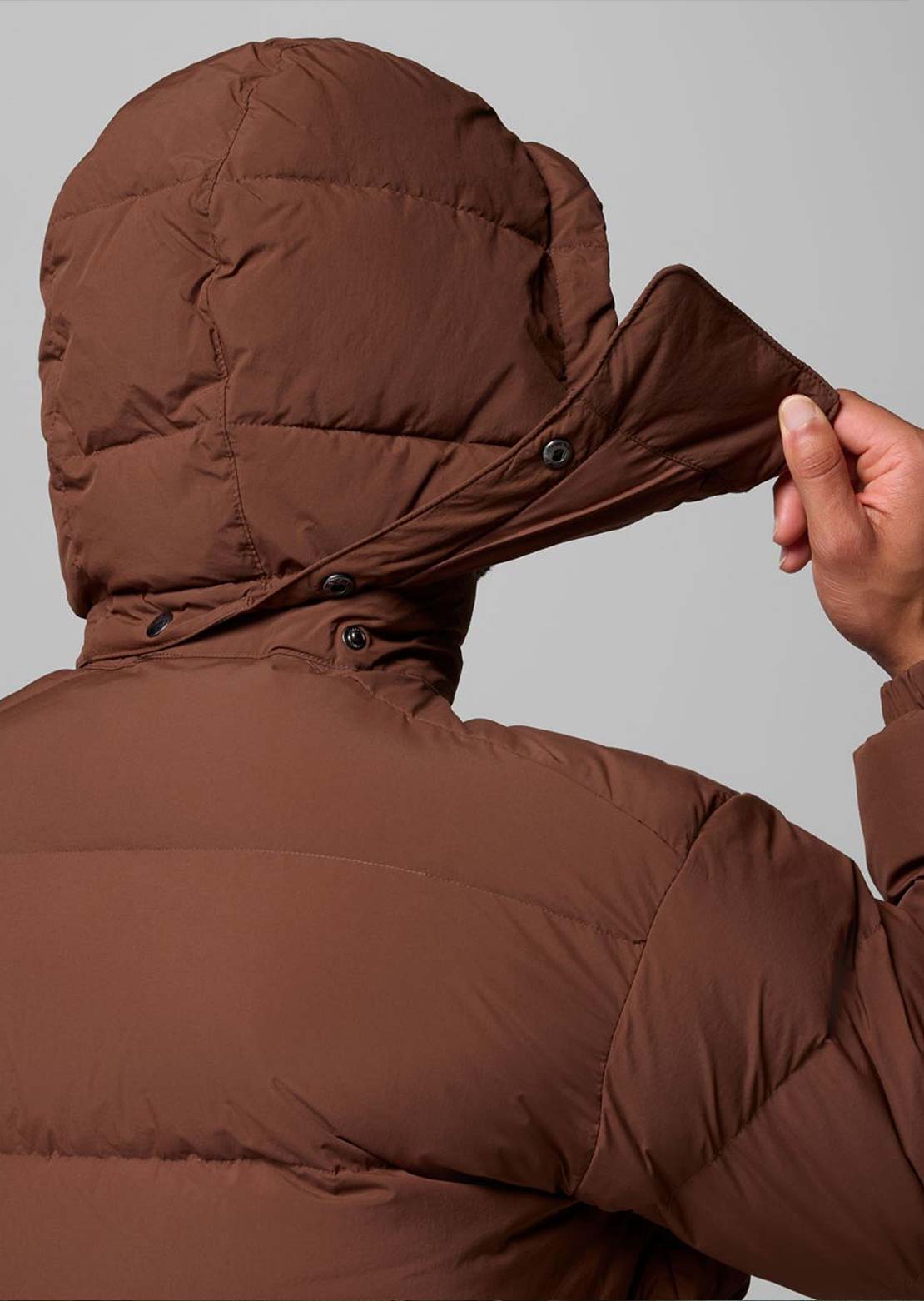 Columbia Men's Wallowa Down Hooded Jacket Tobacco