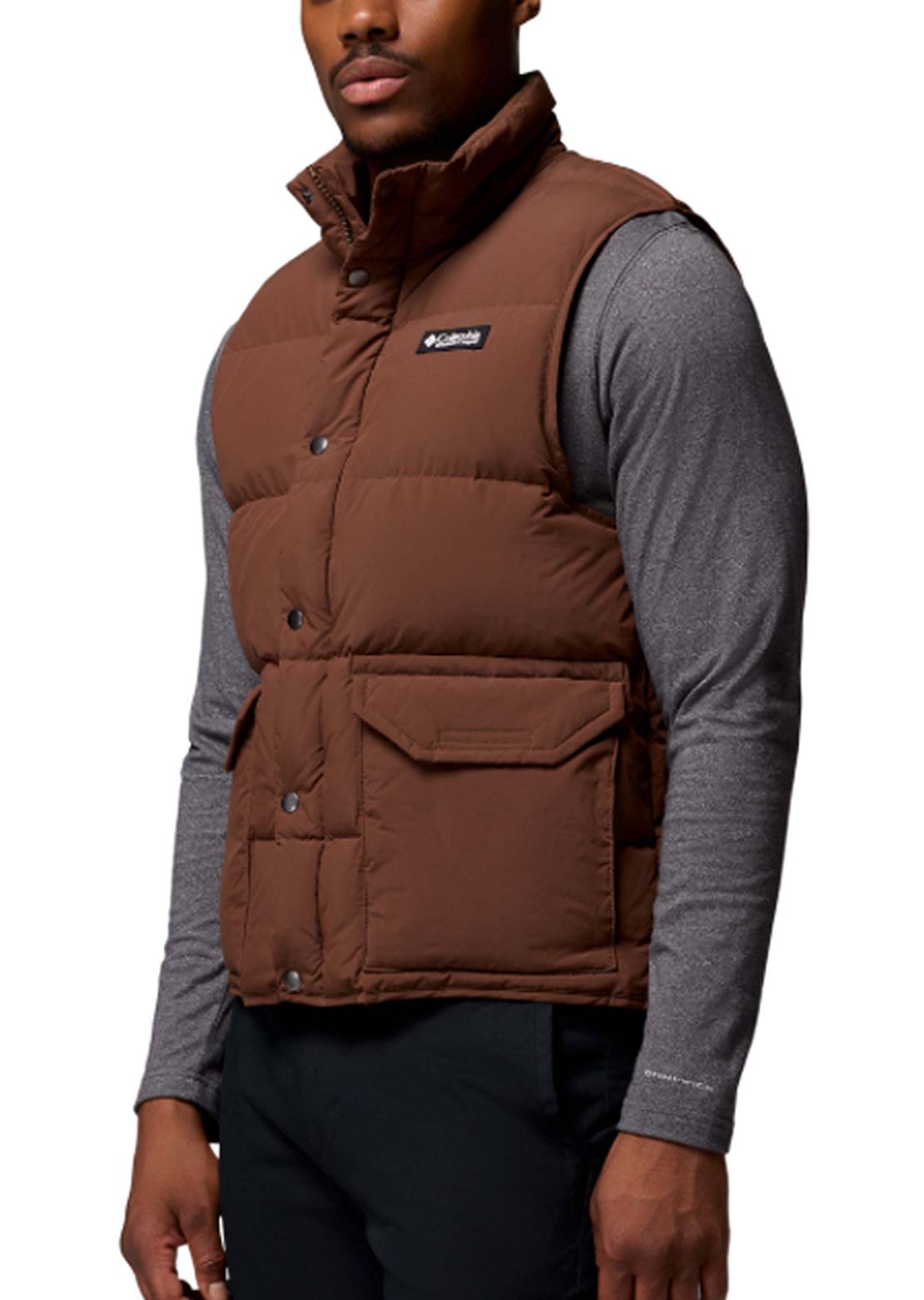 Columbia Men's Wallowa Down Vest Tobacco