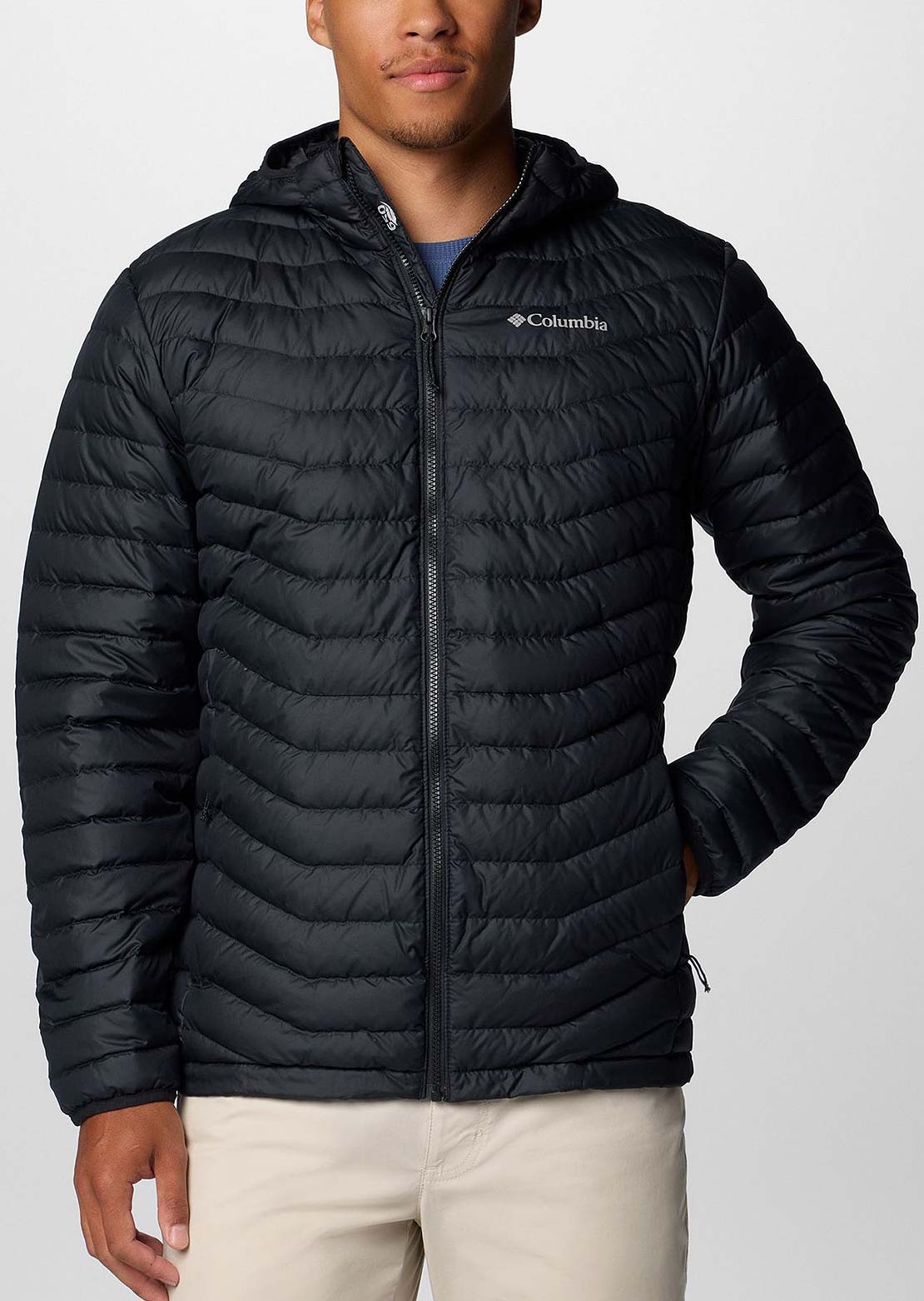 Columbia Men's Westridge Down Hooded Jacket Black