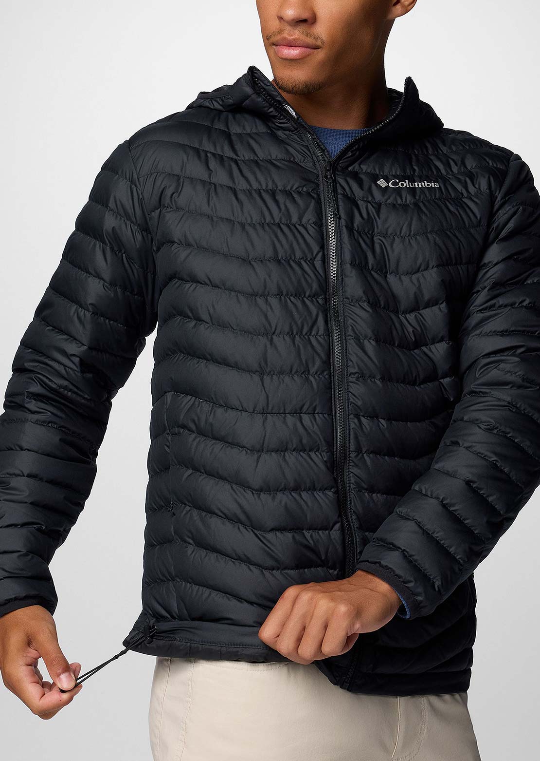 Columbia Men's Westridge Down Hooded Jacket Black
