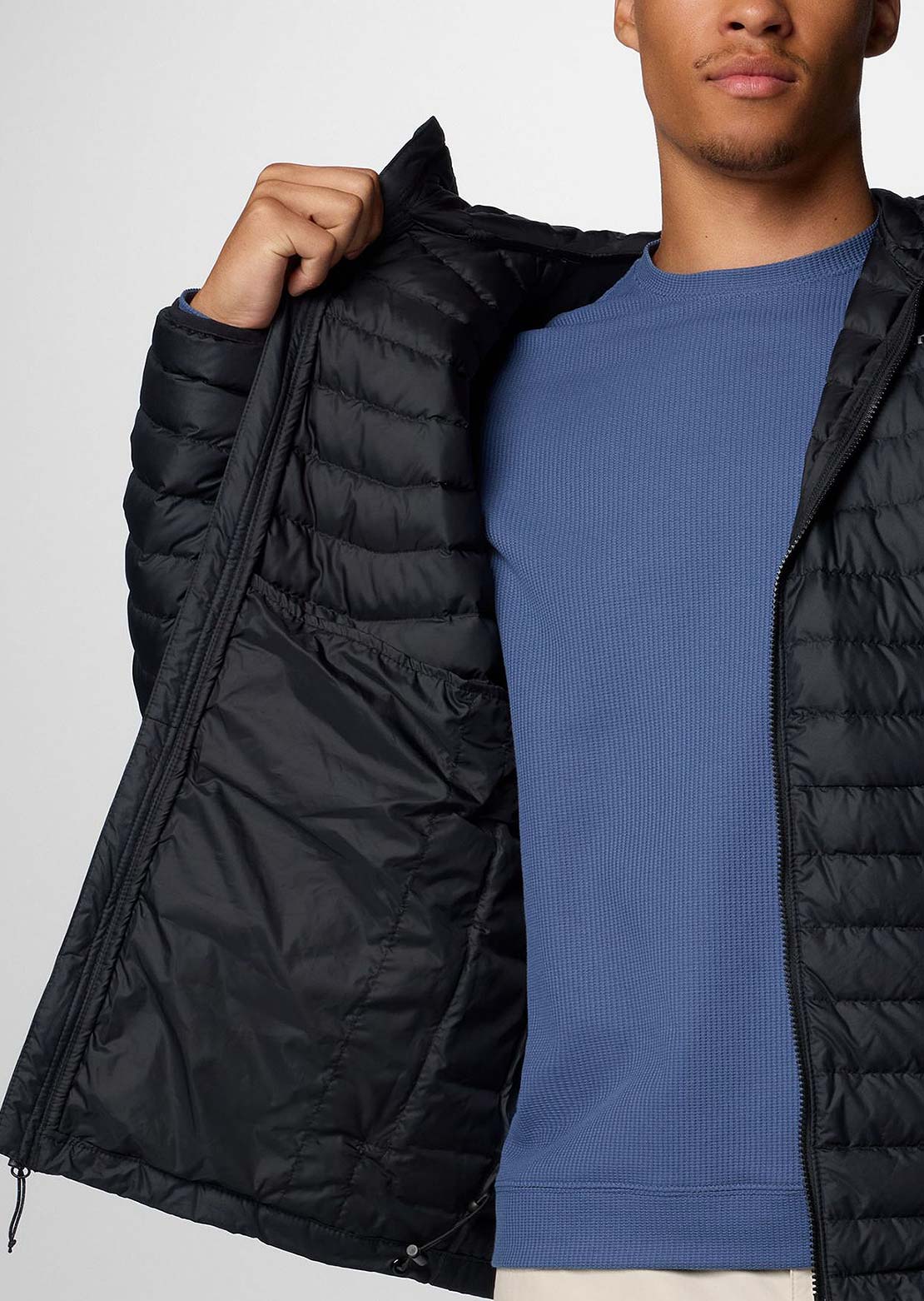 Columbia Men's Westridge Down Hooded Jacket Black