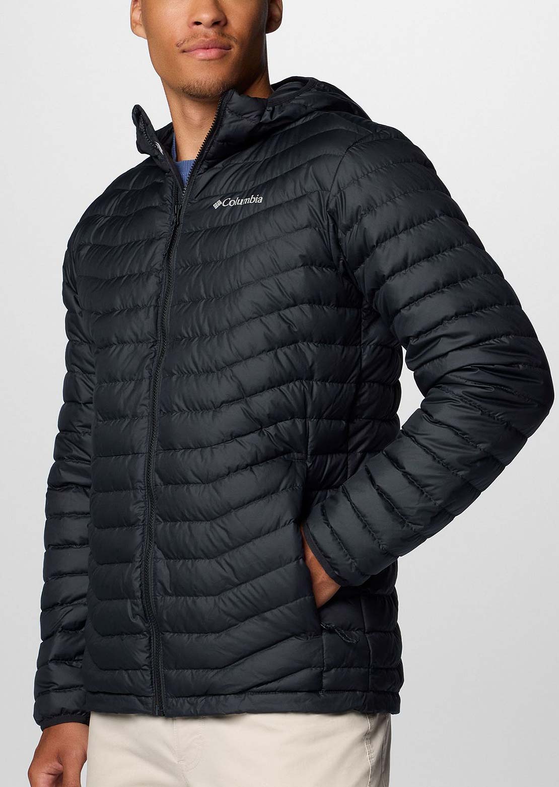 Columbia Men's Westridge Down Hooded Jacket Black