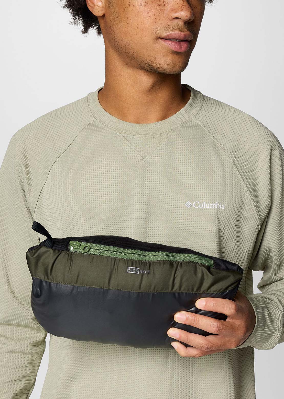 Columbia Men's Westridge Down Hooded Jacket Greenscape