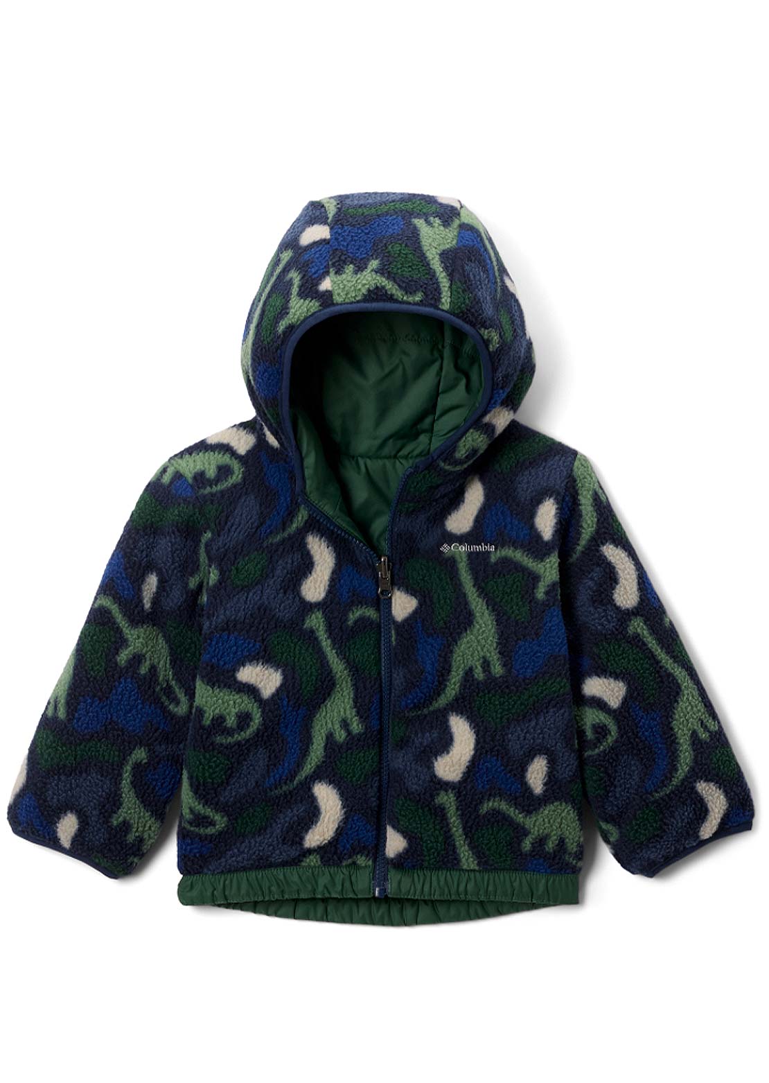 Columbia Toddler Double Trouble III Jacket Rain Forest
