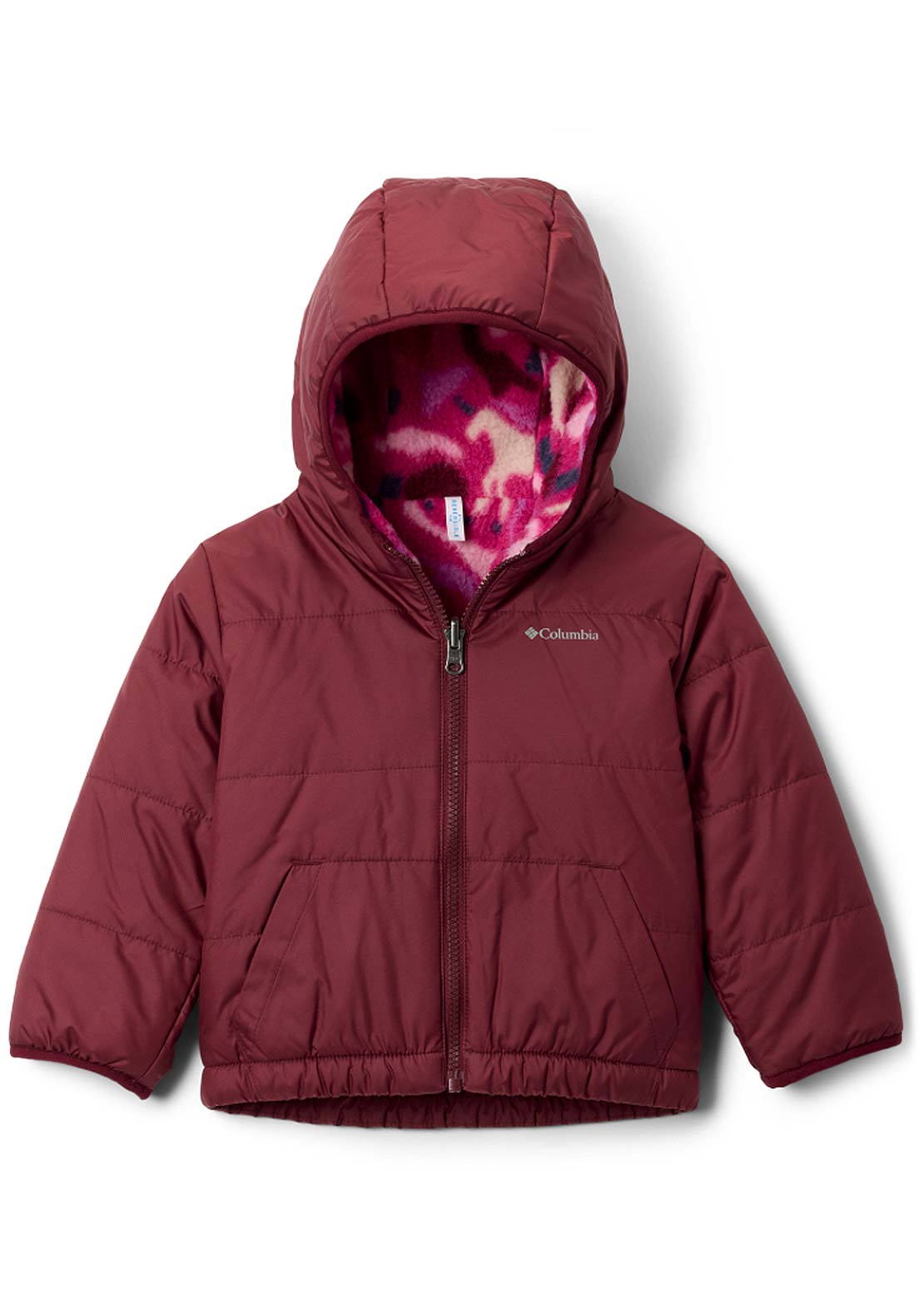 Columbia Toddler Double Trouble III Jacket Rich/Wine Pink