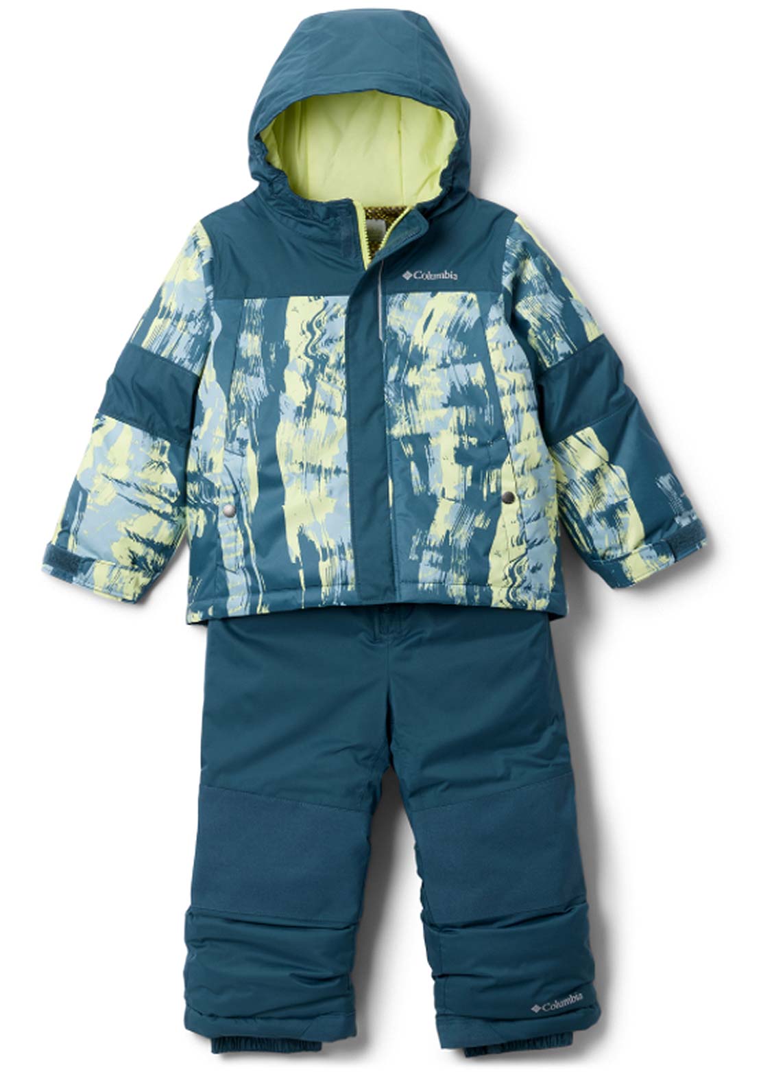 Columbia Toddler Mighty Mogul II Set One Piece Everblue Tracks/Everblue