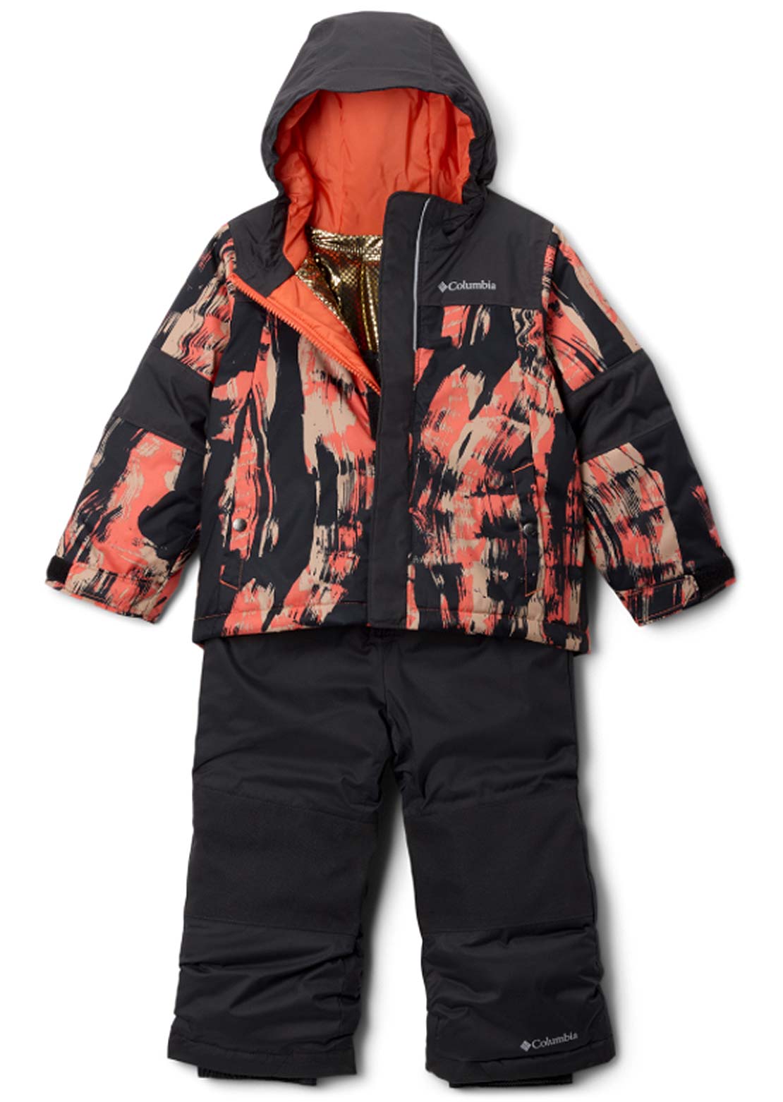 Columbia Toddler Mighty Mogul II Set One Piece Zing Tracks/Shark
