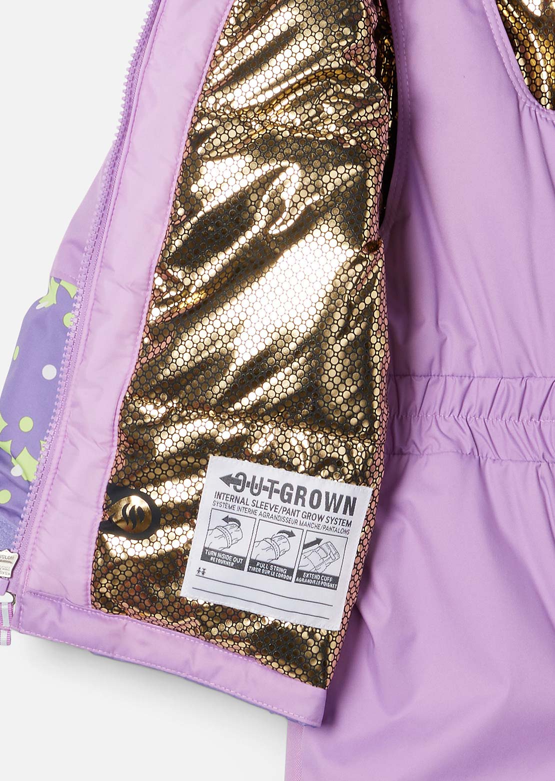Columbia Toddler Mighty Mogul Set Paisley Purple
