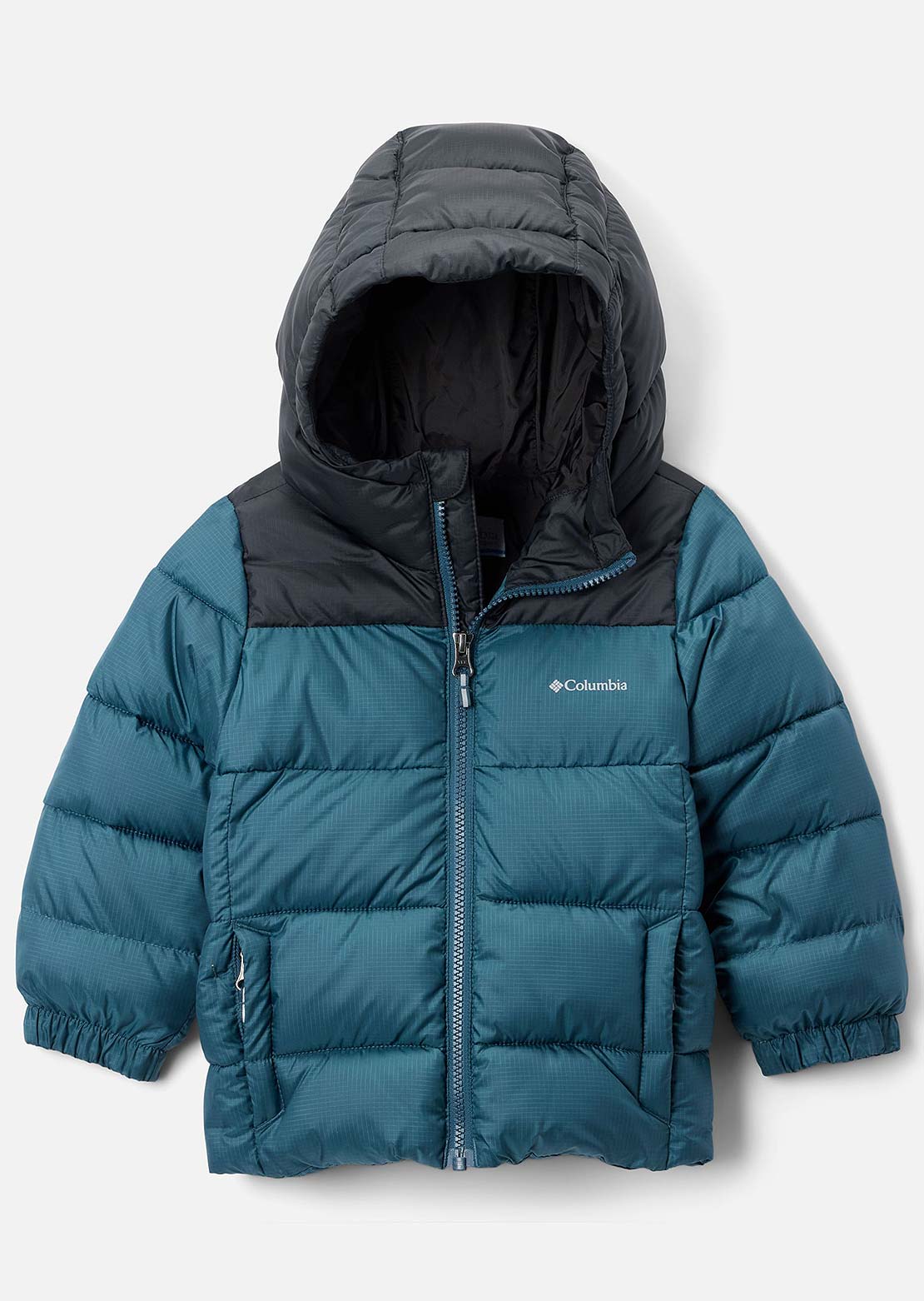 Columbia Toddler Puffect Hooded Jacket Everblue/Black