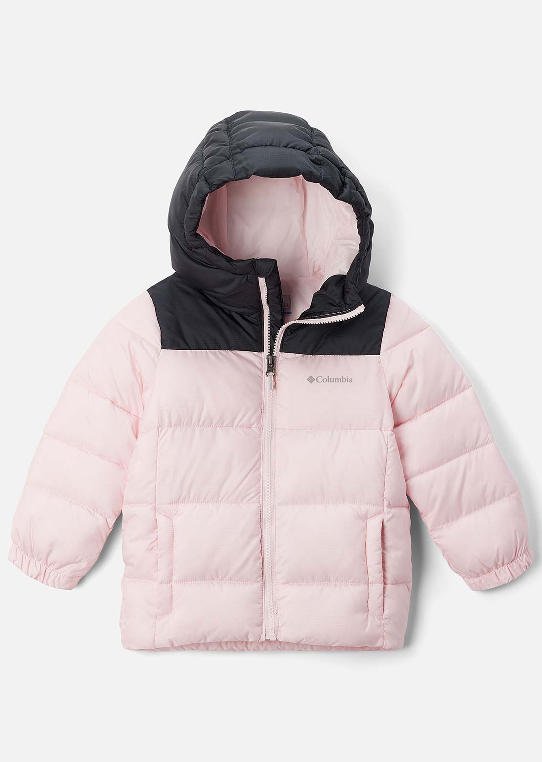 Columbia Toddler Puffect Hooded Jacket Satin Pink/Black