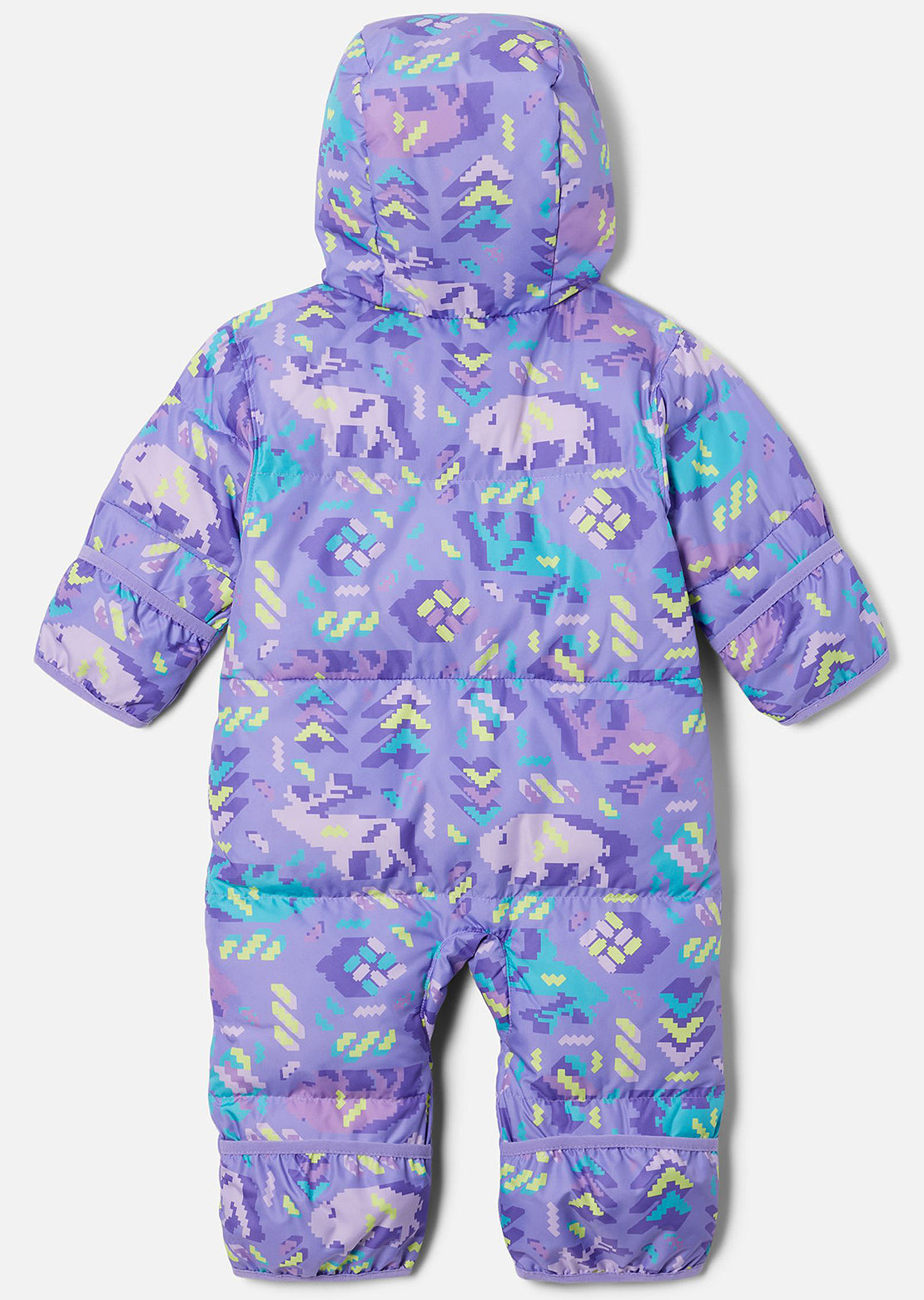 Columbia Toddler Snuggly Bunny Bunting One Piece Paisley Purple