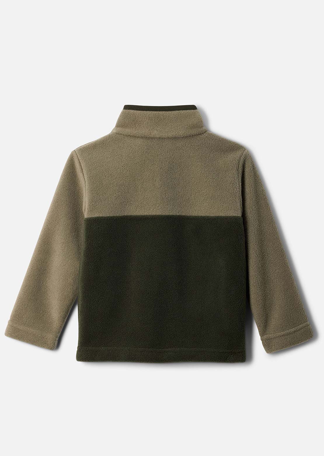 Columbia Toddler Steens Mtn II 1/4 Snap Fleece Pull-Over Greenscape/Stone