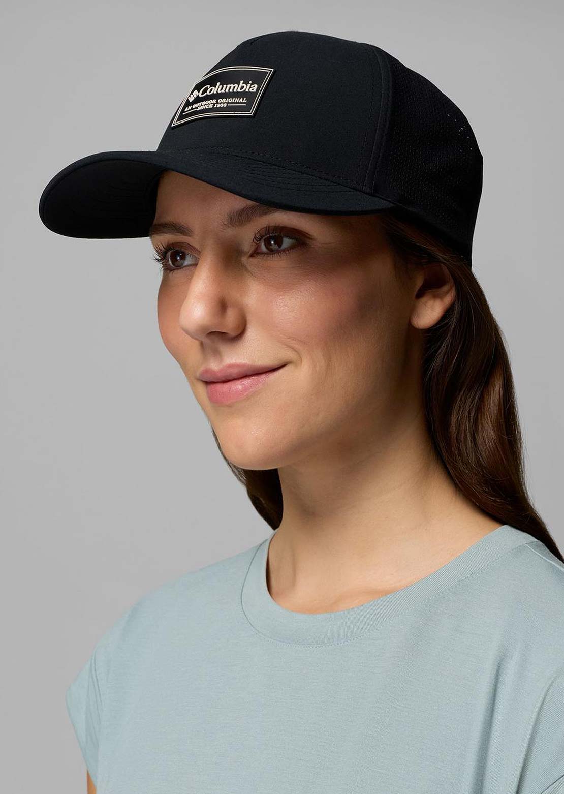 Columbia Unisex Mountaincap II 3D Stretch Snapback Cap Black Outdoor Original