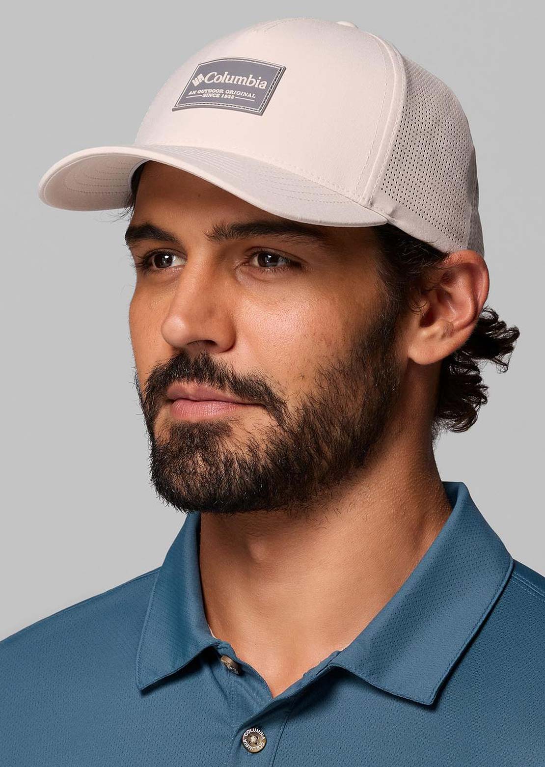 Columbia Unisex Mountaincap II 3D Stretch Snapback Cap Dark Stone Outdoor Original