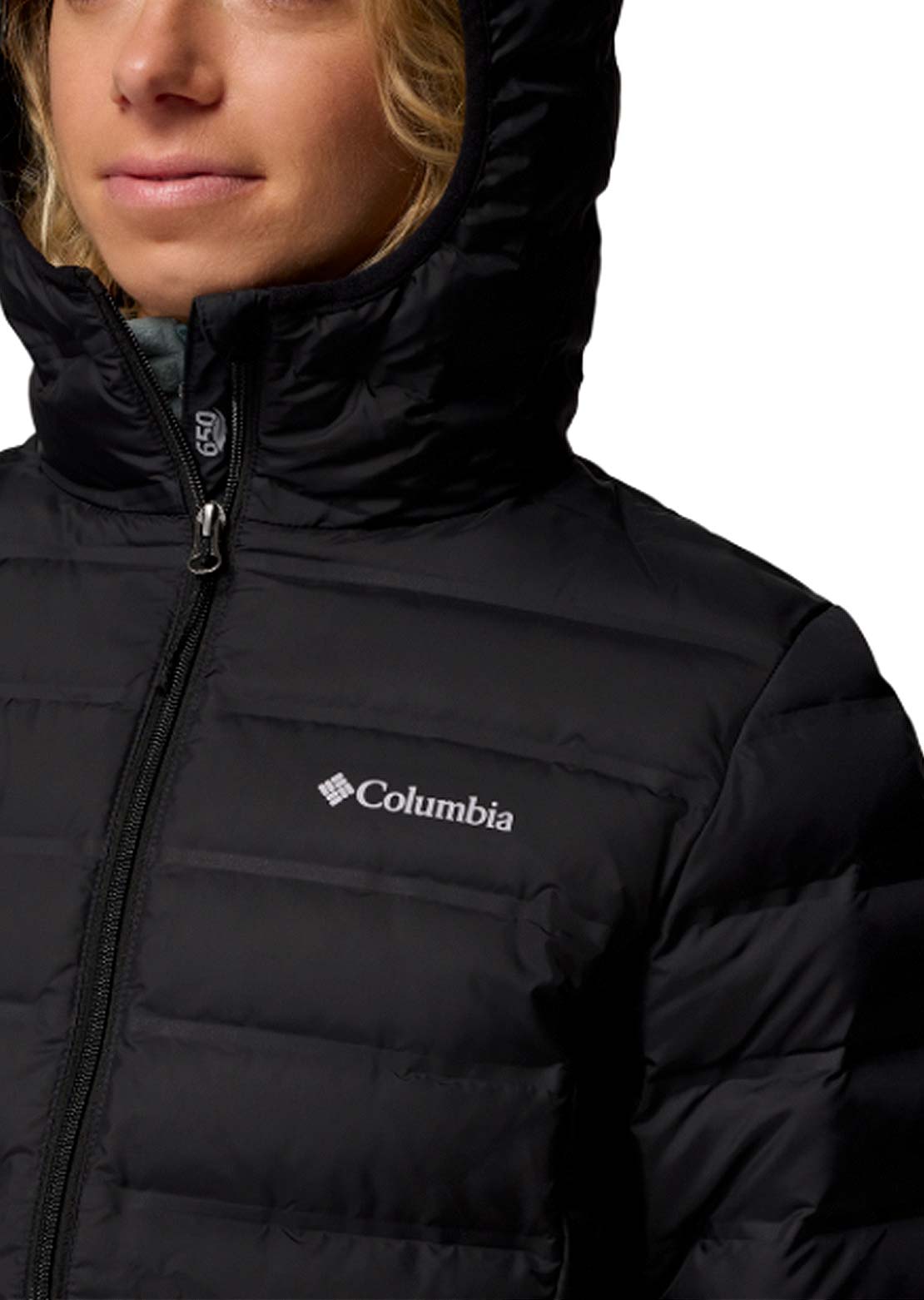 Columbia Women’s Lake 22 II Down Hooded Jacket Black