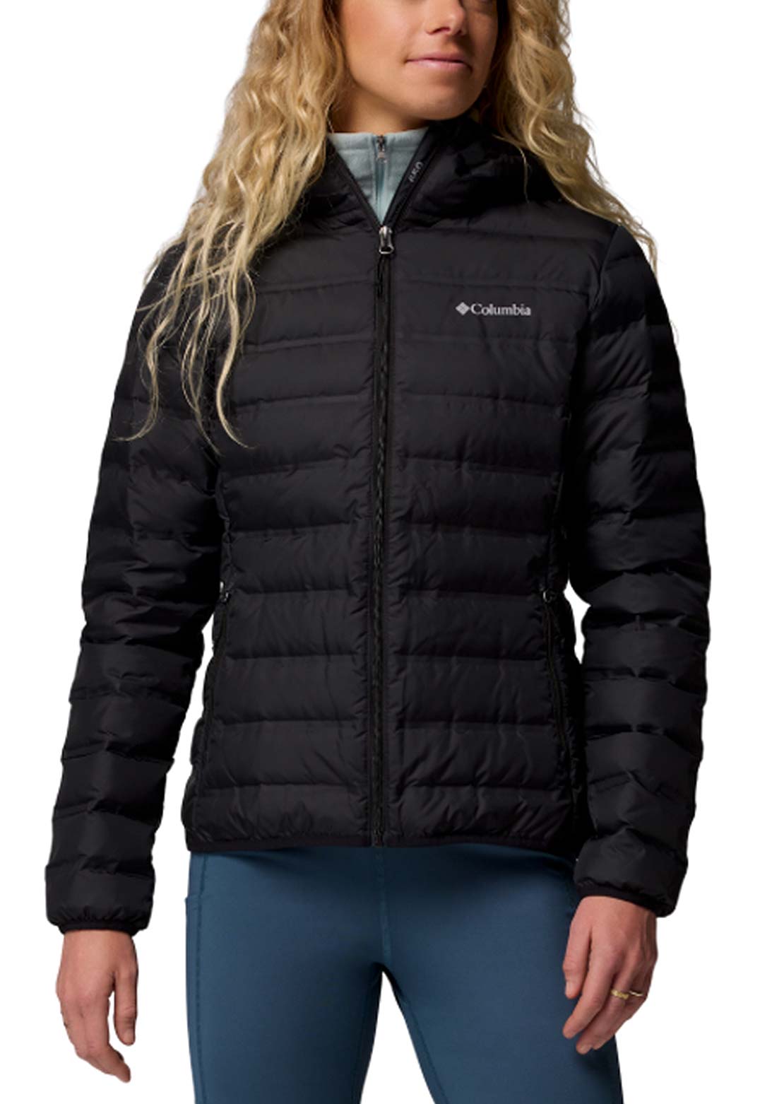 Columbia Women’s Lake 22 II Down Hooded Jacket Black