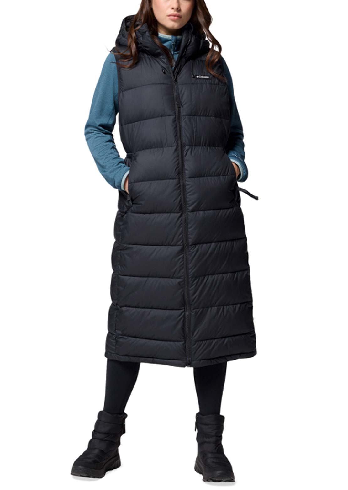 Columbia Women’s Pike Lake II Long Vest Black